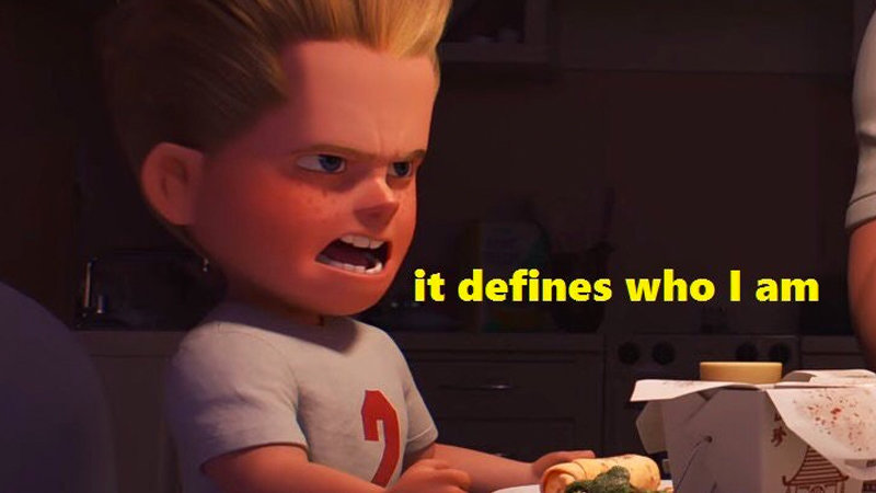 It defines who I am  meme template