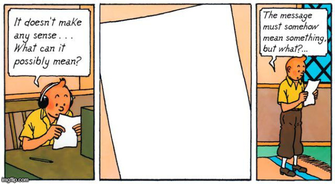It doesn't make any sense  meme template