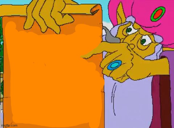 it is written  meme template
