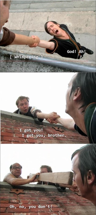 It's Always Sunny In Philadelphia Roof Meme  meme template