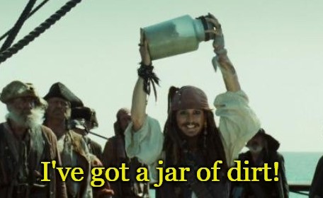 Jar of dirt  meme template