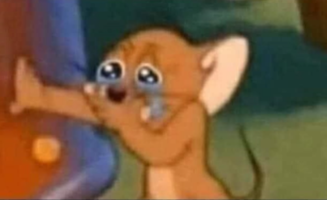 Jerry laughing  meme template