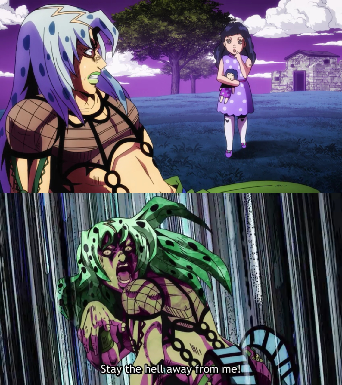 Jojo Stay away  meme template
