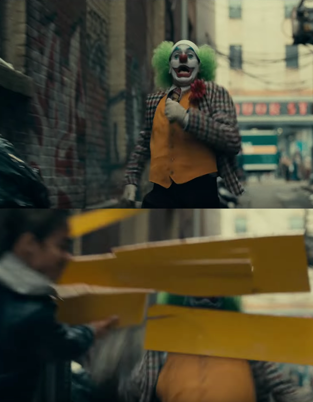 Joker Sign Slam  meme template