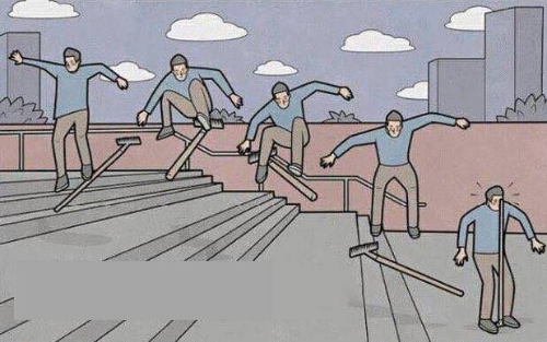 jump on rake  meme template