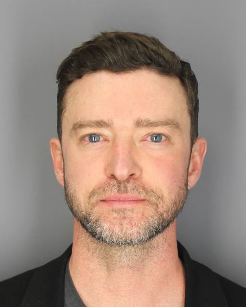Justin Timberlake DUI Mugshot meme template