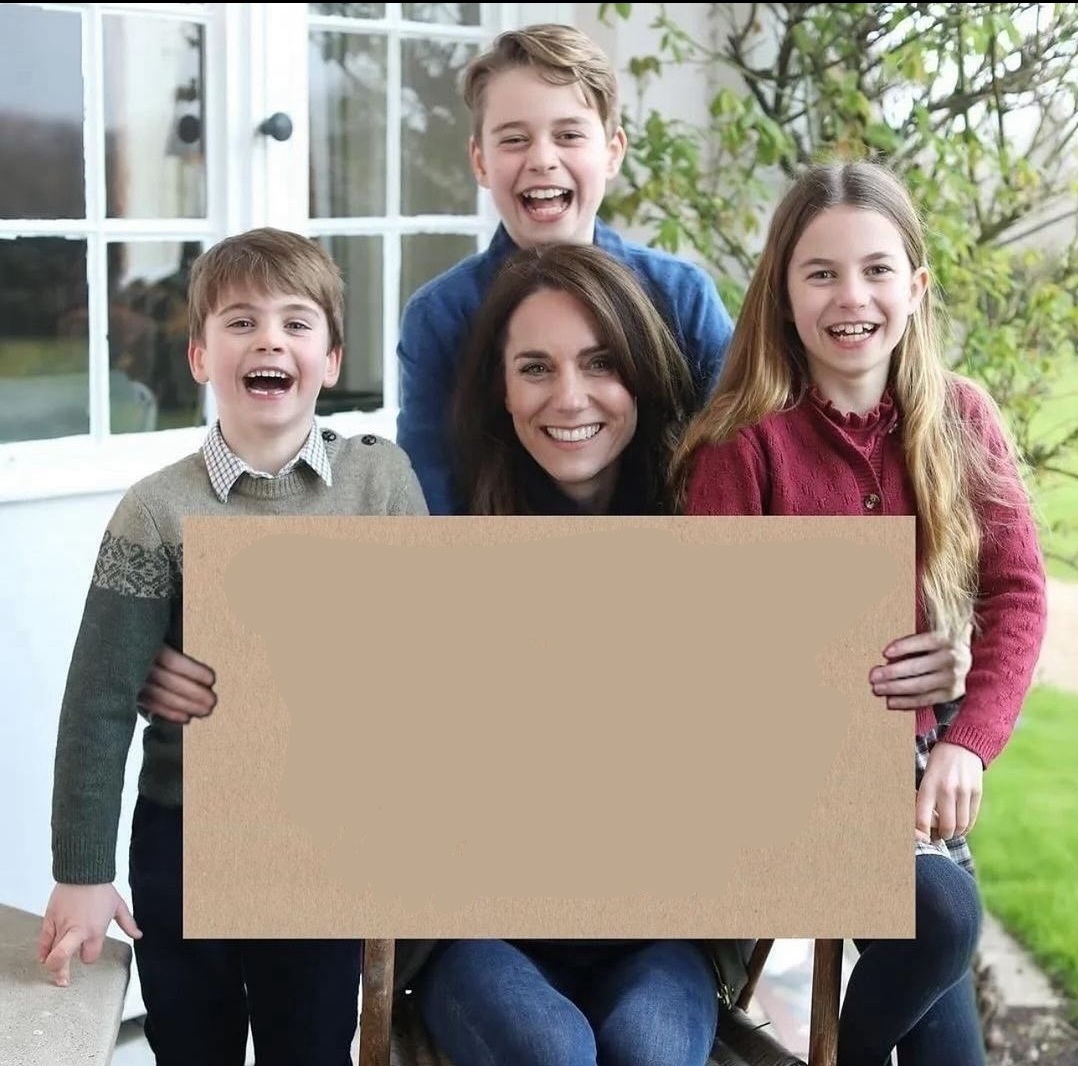 Kate Middleton sign meme template