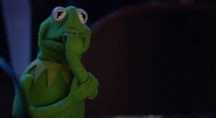 Kermit the Frog oh no  meme template
