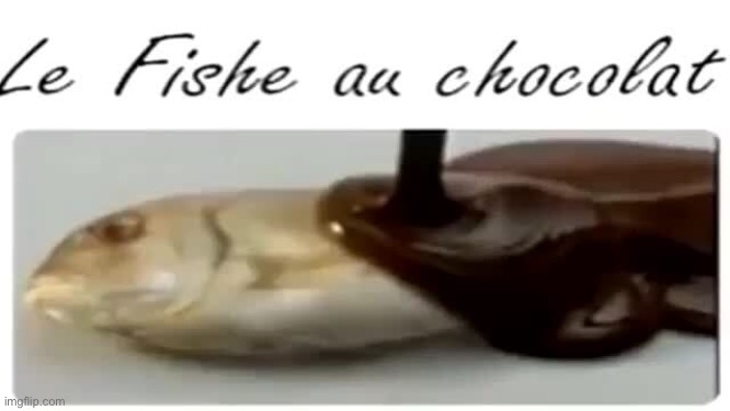 Le Fishe au chocolat  meme template