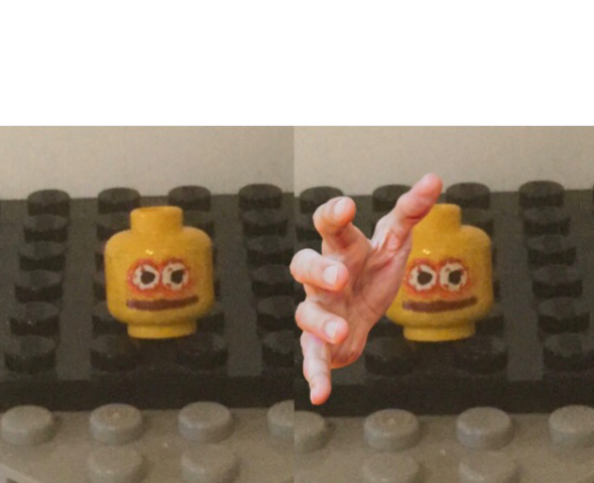 Lego Man Wants ____  meme template