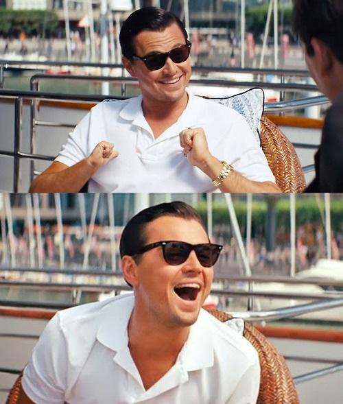 Leonardo Dicaprio Wolf Of Wall Street meme template