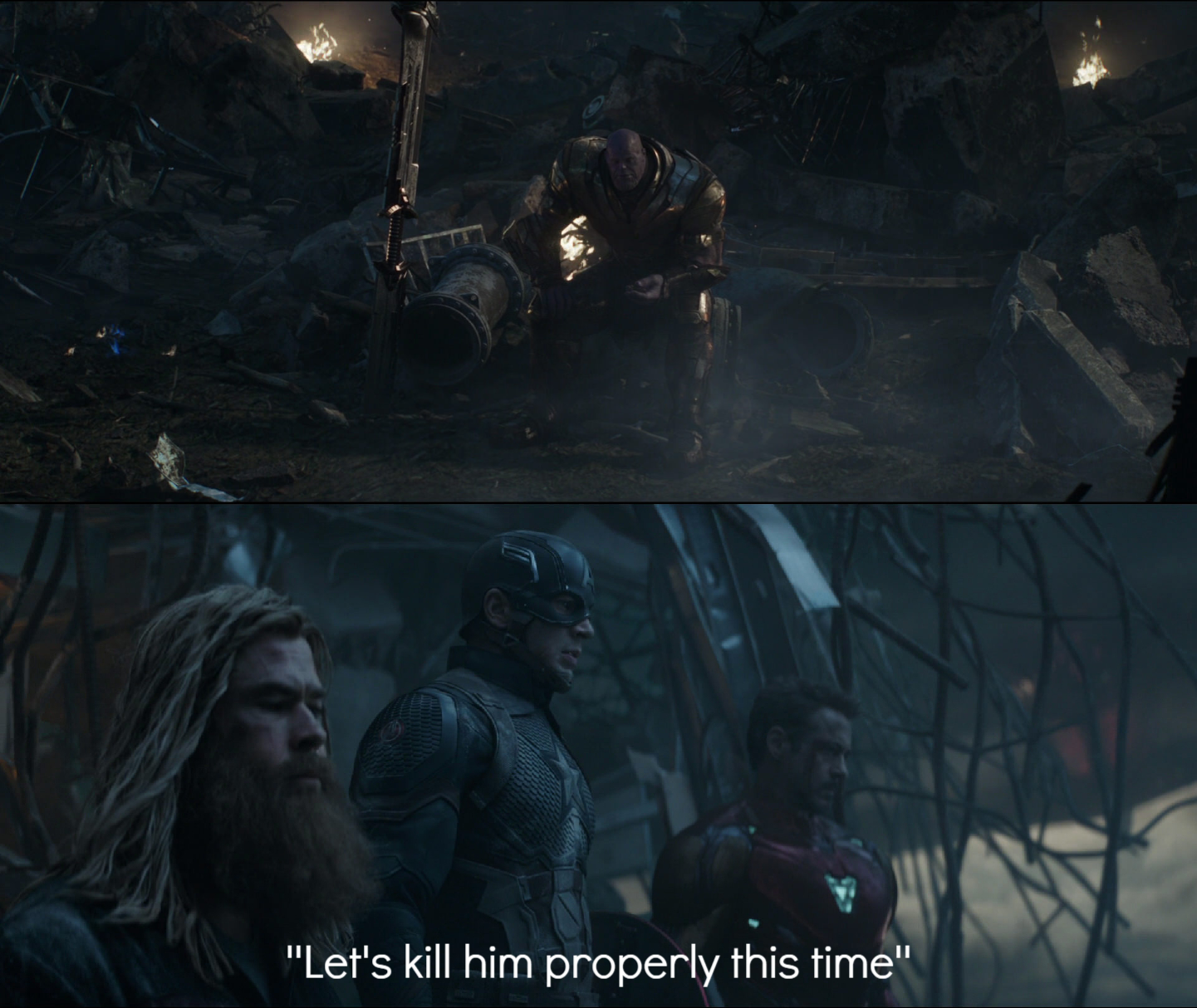 lets kill him properly  meme template