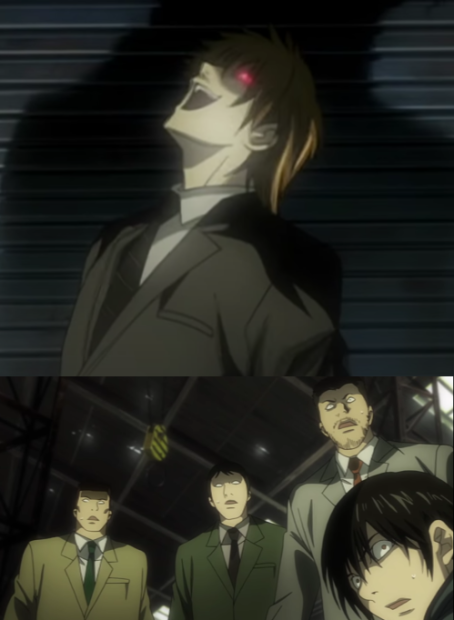 Light Yagami laugh  meme template
