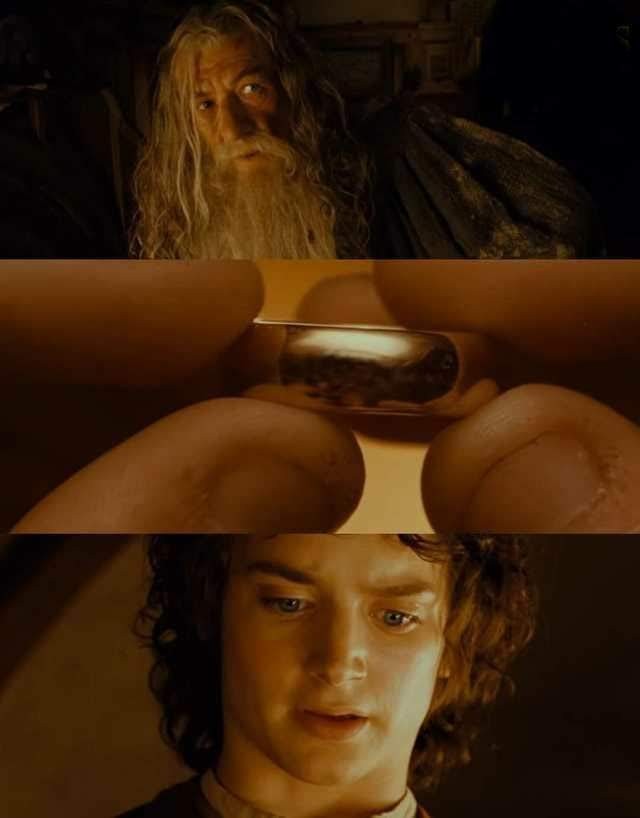 LOTR Ring  meme template