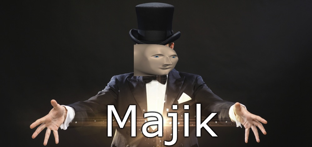 Magic  meme template