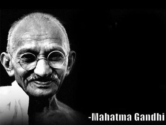 Mahatma Gandhi Rocks meme template