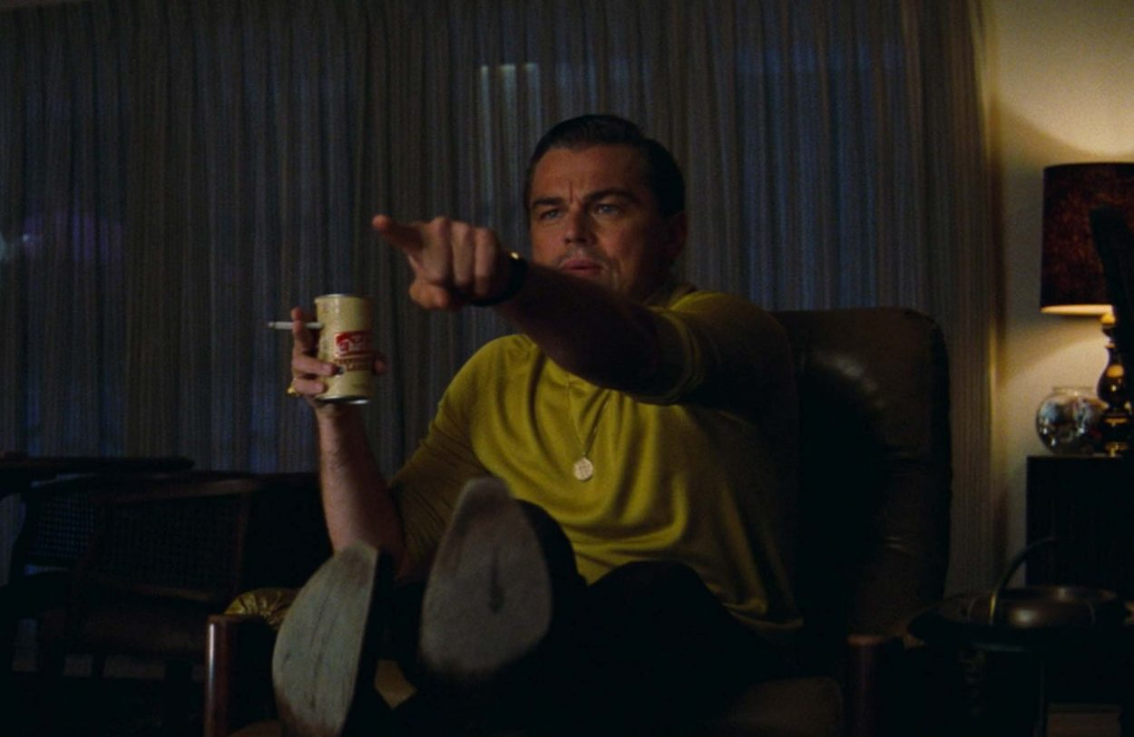 Man pointing at TV  meme template