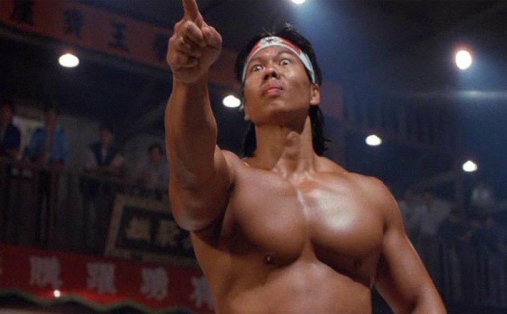 Martial arts Chong Li pointing angry  meme template