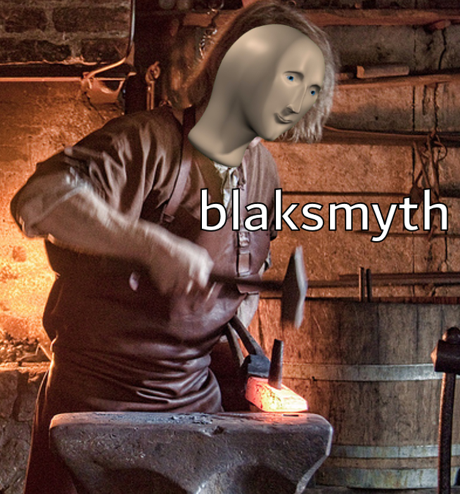 Meme man blacksmith  meme template