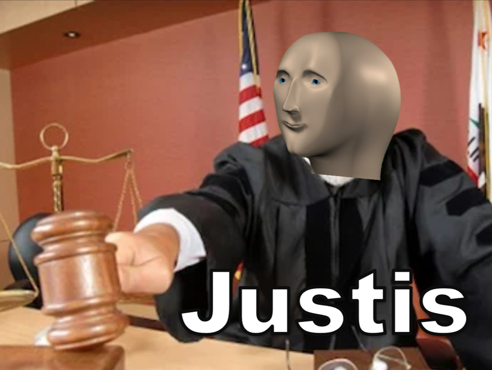 Meme man Justis  meme template