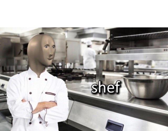 Meme Man "Shef" Meme  meme template