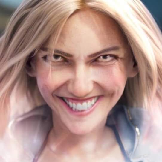 Mischievous Lux  meme template