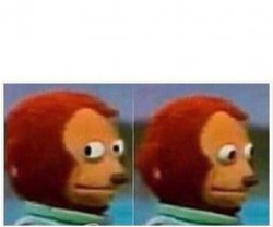 Monkey Puppet meme template