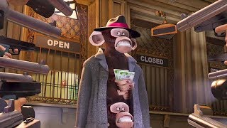 Monkeys get Caught  meme template