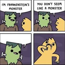 Monster Comic  meme template