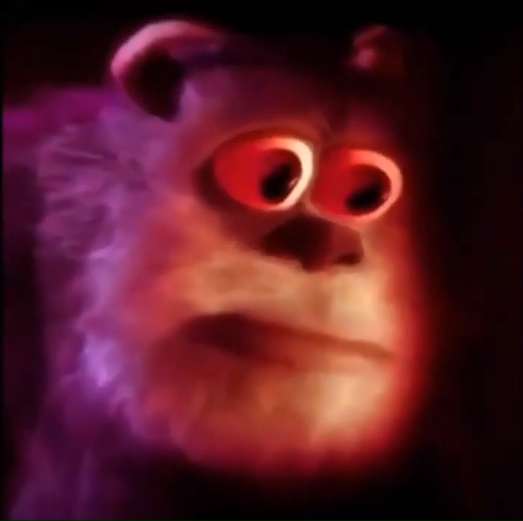 Monster inc.  meme template