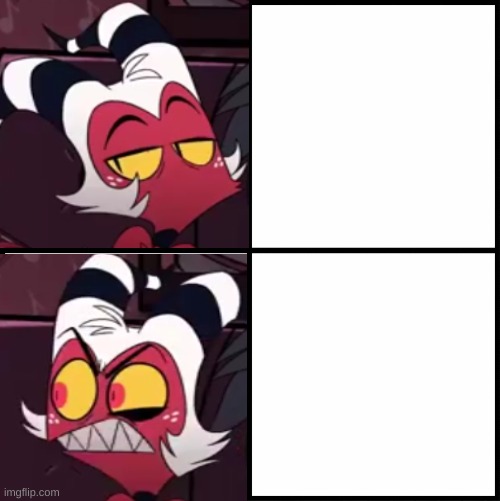 Moxxie drake format  meme template
