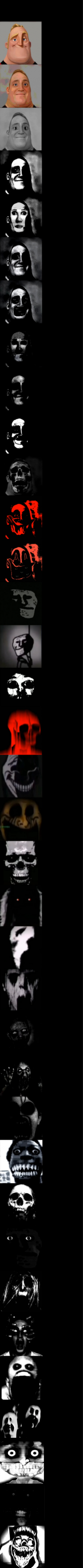 Mr. Incredible Becoming Uncanny Super Extended HD  meme template