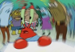 Mr Krabs Blur Meme meme template