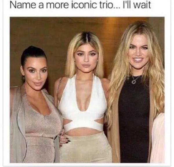 Name a More Iconic Trio  meme template