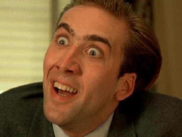 Nicolas cage meme template
