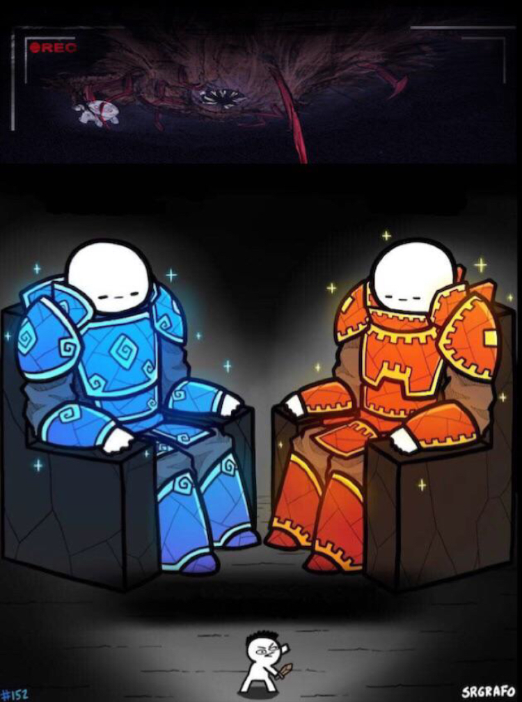 Noob vs veteran  meme template