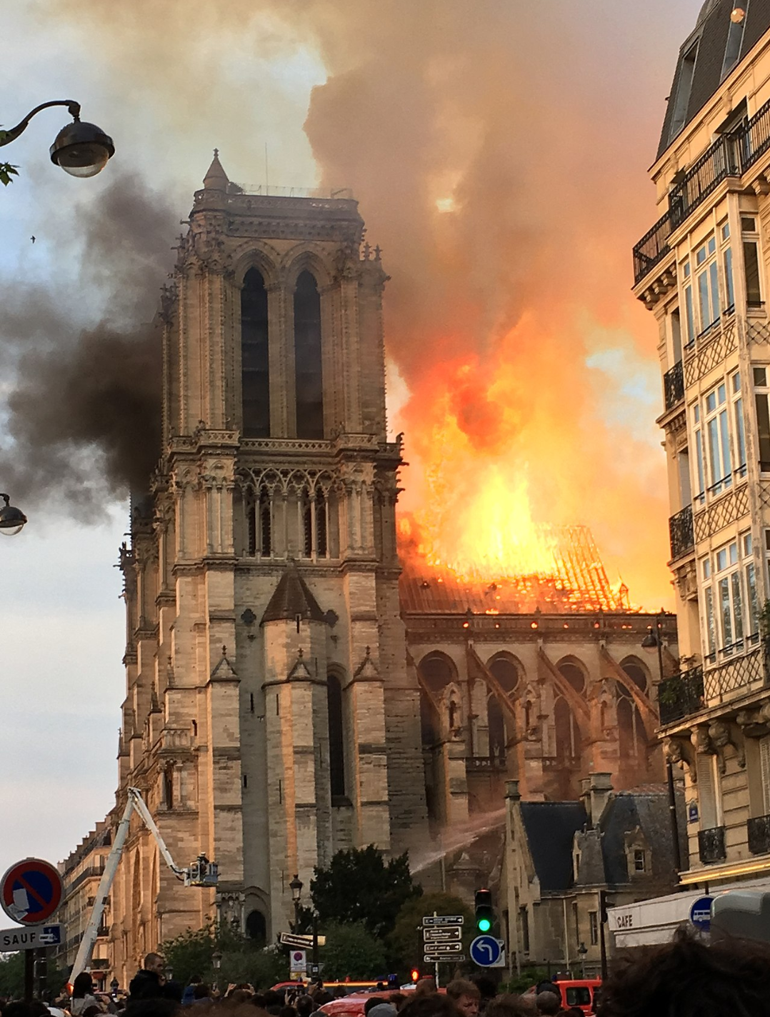 Notre Dame fire  meme template