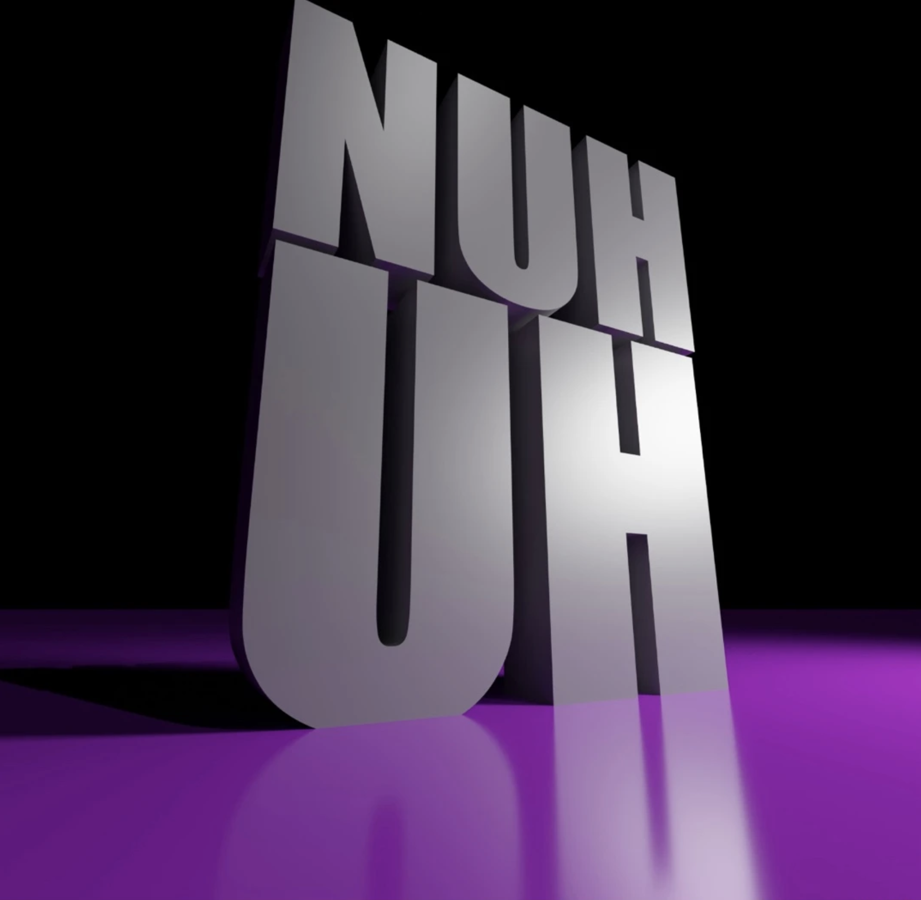 nuh uh 3d meme template