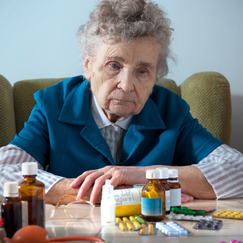 Old Lady Pills  meme template
