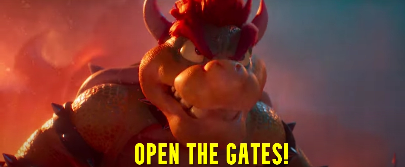Open The Gates  meme template