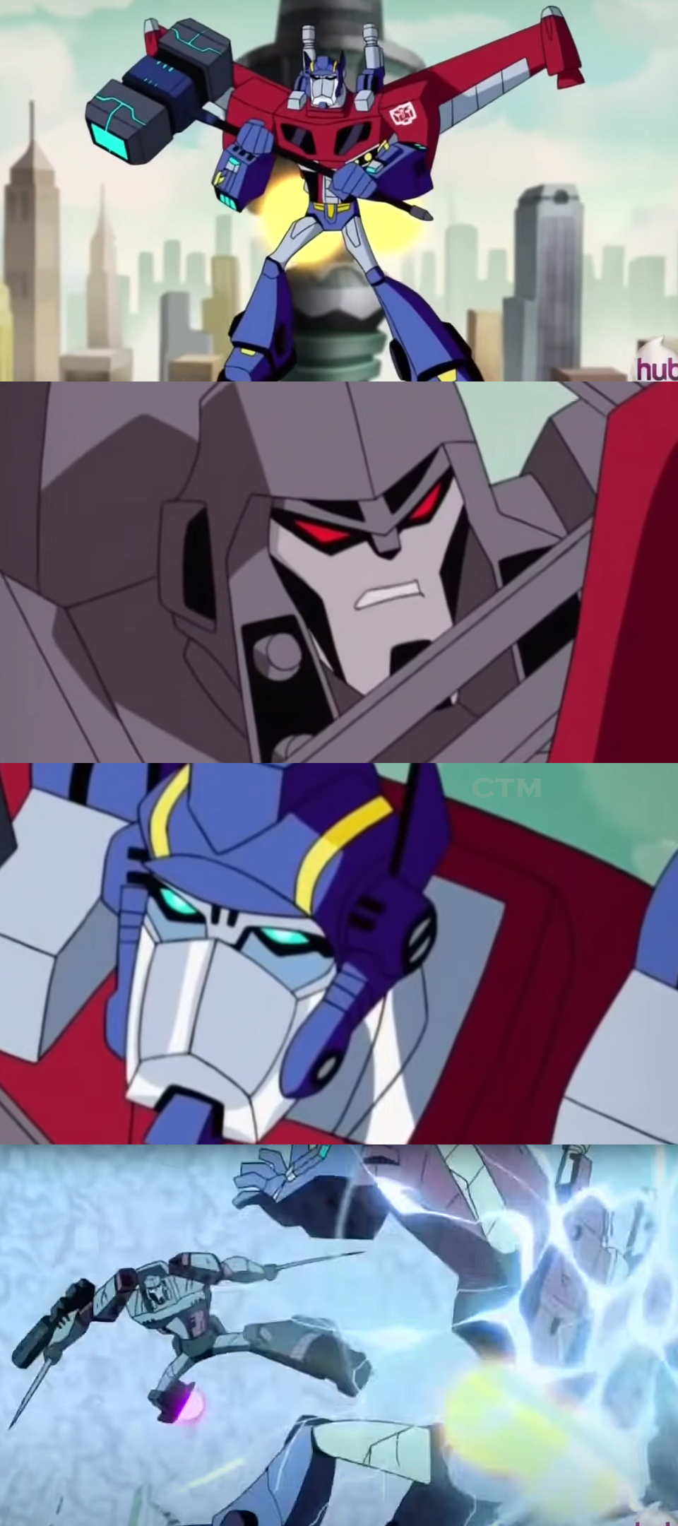 Optimus Prime Dad Joke Animated  meme template