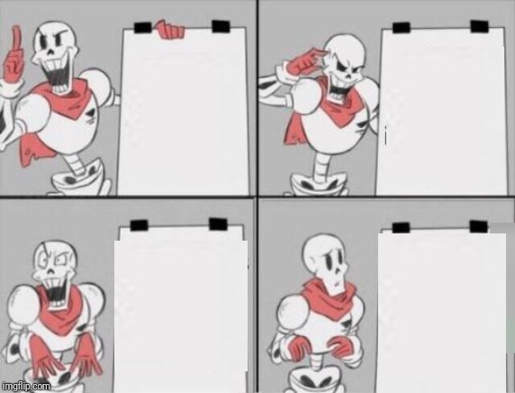 Papyrus plan  meme template