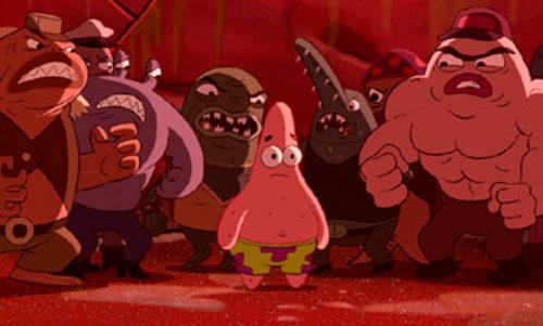 Patrick Star crowded  meme template