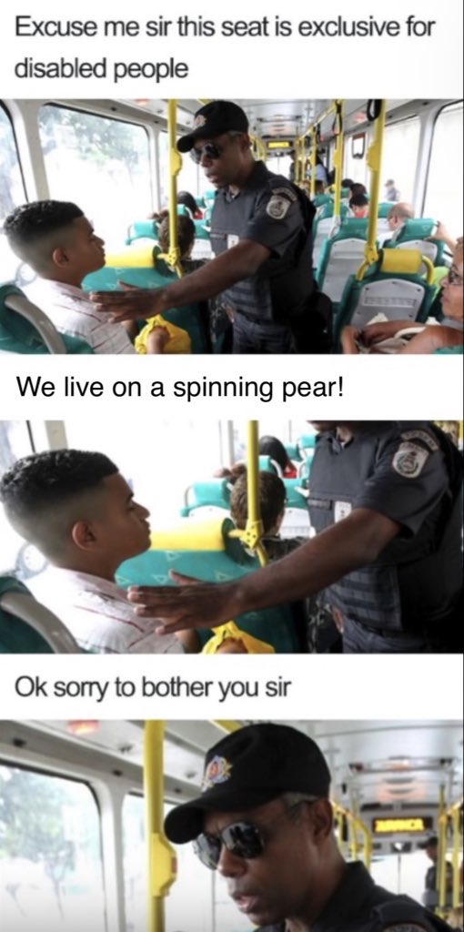 Pear Earthers vs. Disabled People  meme template