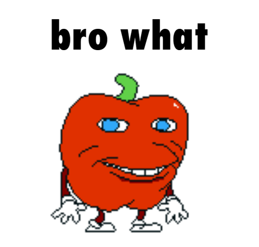 Pepperman Bro What  meme template
