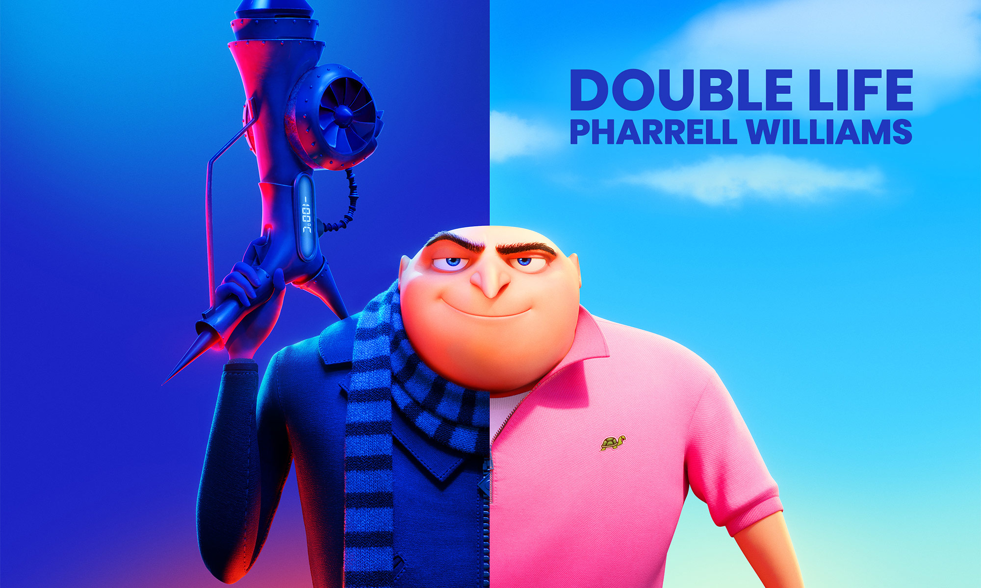 Pharrell Williams - Double Life meme template