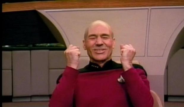Picard Win  meme template
