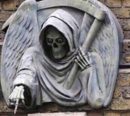 Pointing Death  meme template