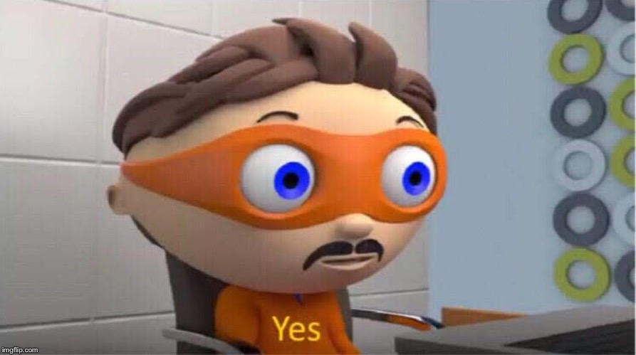 Protegent Yes  meme template