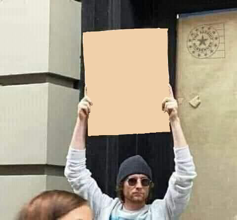 Protest  meme template